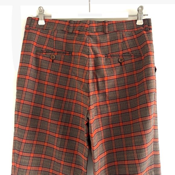 New Etro Tartan Trousers Size 6 - Picture 10 of 13